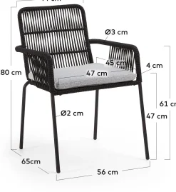Samt Tuinstoel