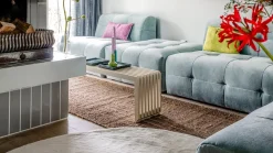 Slatted L Bank