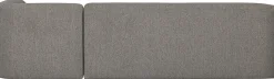 Sloping Grey Melange Hoekbank