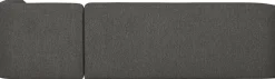 Sloping Grey/Black Melange Hoekbank