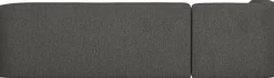 Sloping Grey/Black Melange Hoekbank