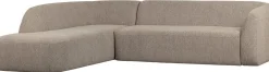 Sloping Natural Melange Hoekbank