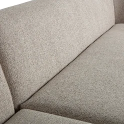 Sloping Natural Melange Hoekbank