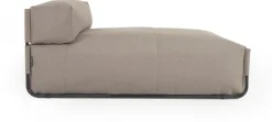 Square Outdoor Chaise Longue