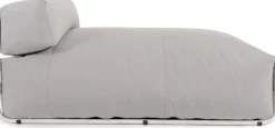 Square Outdoor Chaise Longue