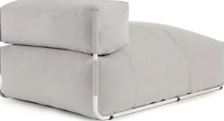 Square Outdoor Chaise Longue