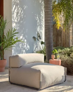 Square Outdoor Lounge Fauteuil