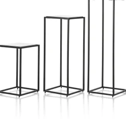 Stand Up Zwart Bijzettafel