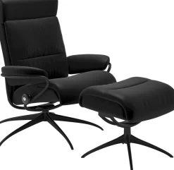 Tokyo Low Relaxfauteuil + Hocker