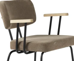 Tom Onderstel Zwart Armstoel