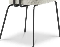 Tom Onderstel Zwart Armstoel