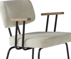 Tom Onderstel Zwart Armstoel