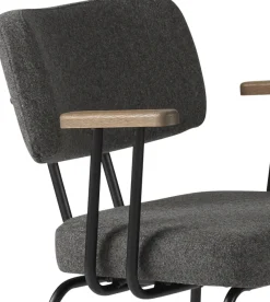 Tom Onderstel Zwart Armstoel
