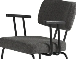 Tom Onderstel Zwart Armstoel