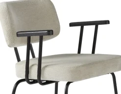 Tom Onderstel Zwart Armstoel