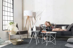 Tripod Wood Vloerlamp