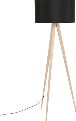 Tripod Wood Vloerlamp