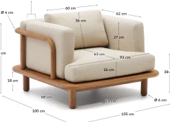 Turqueta Outdoor Fauteuil