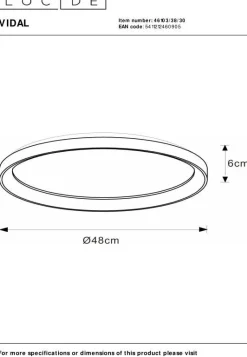 Vidal Plafondlamp