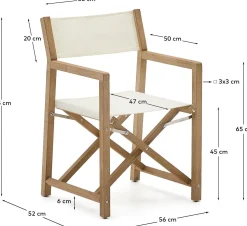 Vilara Tuinstoel