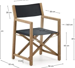 Vilara Tuinstoel