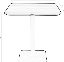 Vondel Bistro Tuintafel