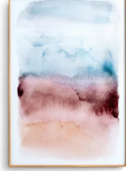 Watercolor Wanddecoratie