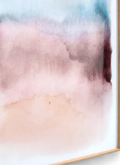 Watercolor Wanddecoratie