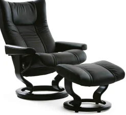 Wing Relaxfauteuil + Hocker