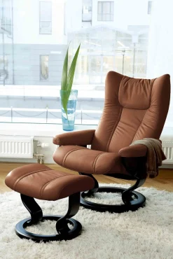 Wing Relaxfauteuil + Hocker