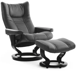 Wing Relaxfauteuil + Hocker