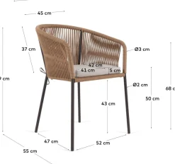 Yanet Tuinstoel