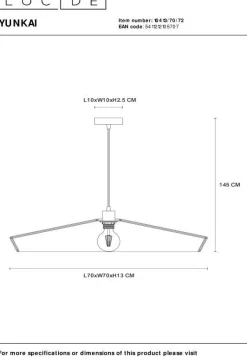 Yunkai Hanglamp
